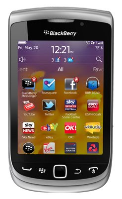BlackBerry&reg; Torch 9810 smartphone 
