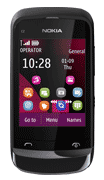 Front image of Nokia C2-02      