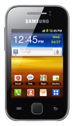 Front image of Samsung Galaxy Y 
