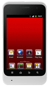 Front image of ZTE Kis White