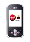 Front image of LG KS360 Pink