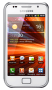 Front image of Samsung Galaxy S Plus White  