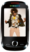 Front image of Samsung Genio Touch