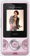Front image of Sony Ericsson W205