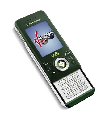 Sony Ericsson W580i Green