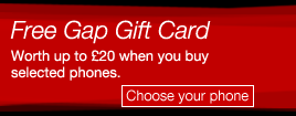 Free Gap gift card