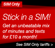 Sim Only hot deals