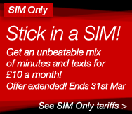 Sim Only hot deals